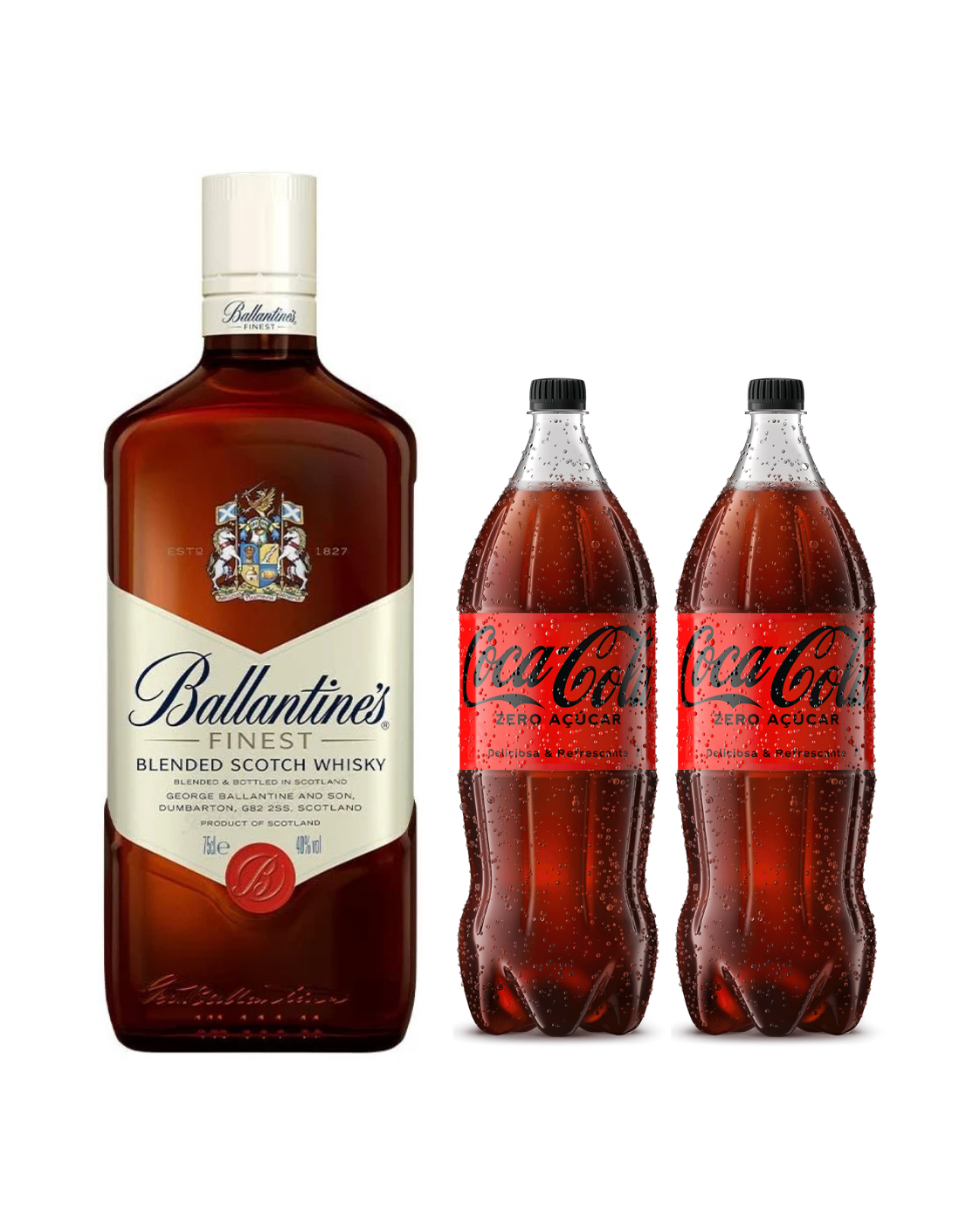Ballantine's Finest 1L + Coca-Cola